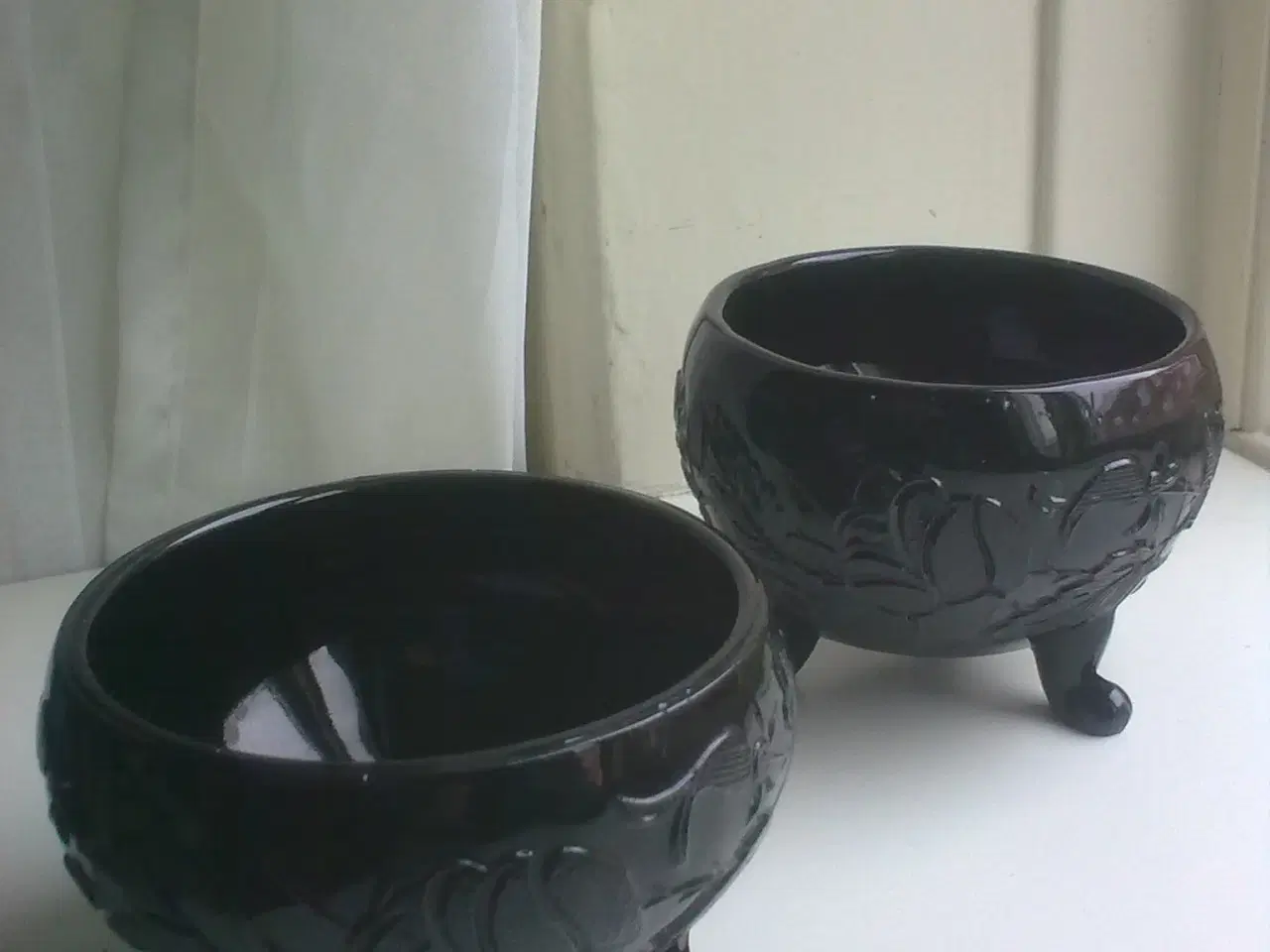 Billede 1 - Black Rose glasskål on a Friday RETRO sort service