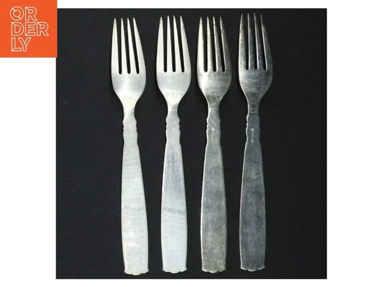 Billede 2 - Sølvgafler (str. 20 cm)