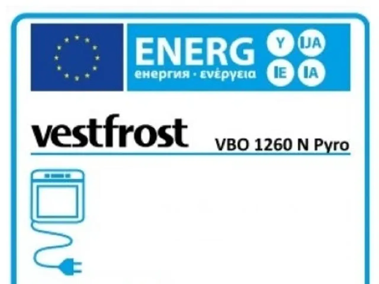 Billede 2 - DEMO Vestfrost VBO 1260 N Ovn med pyrolyse, sort