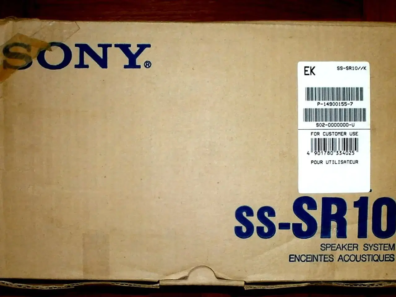 Billede 1 - Nyt Sony højttaler-sæt