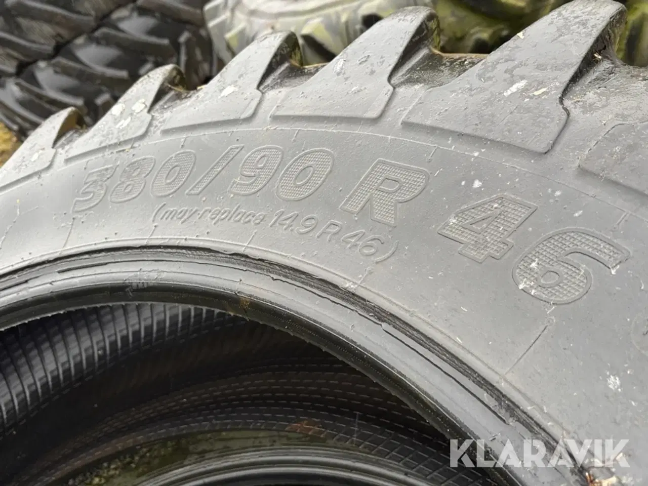 Billede 5 - Landbrugsdæk Michelin 380/90R46 Agribib - 3 styk