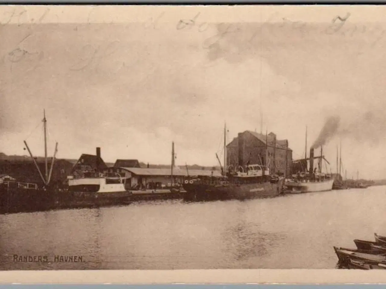 Billede 1 - Randers - Havnen - Postkort - Brugt