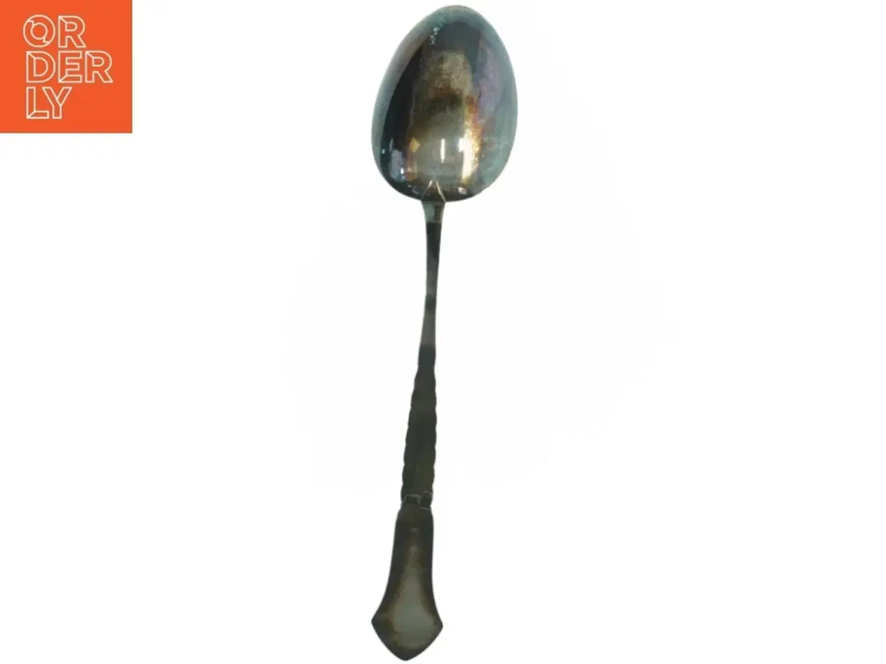 Billede 4 - Gammel ske med langt skaft (str. 38 x, 8 cm)