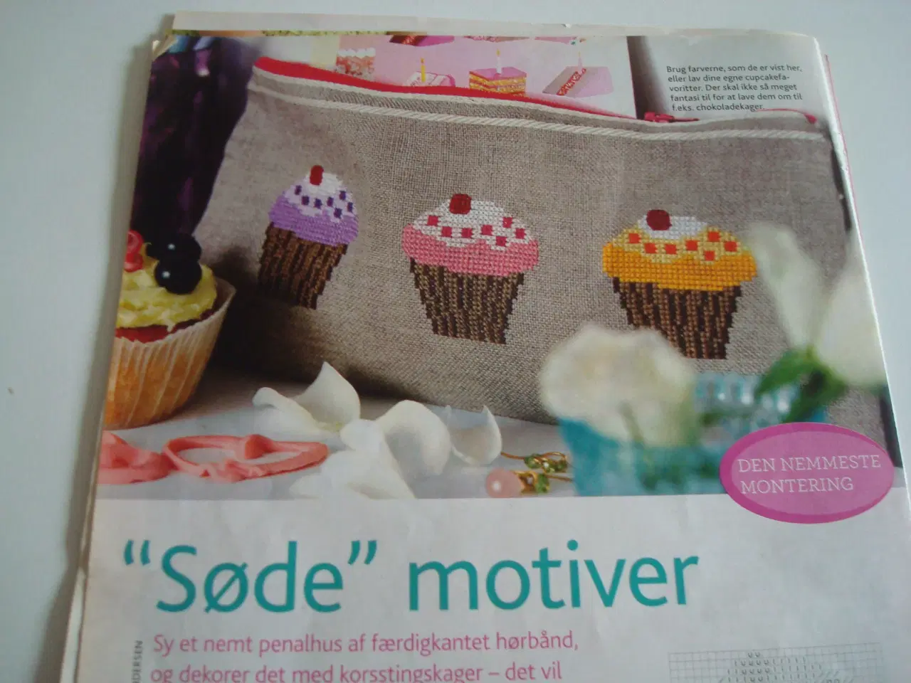 Billede 1 - Mønster til cupcakes