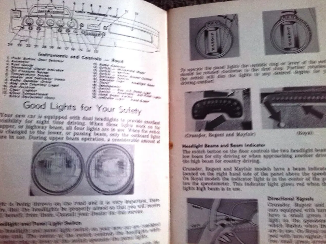 Billede 2 - Owners manual, 1958 Dodge.