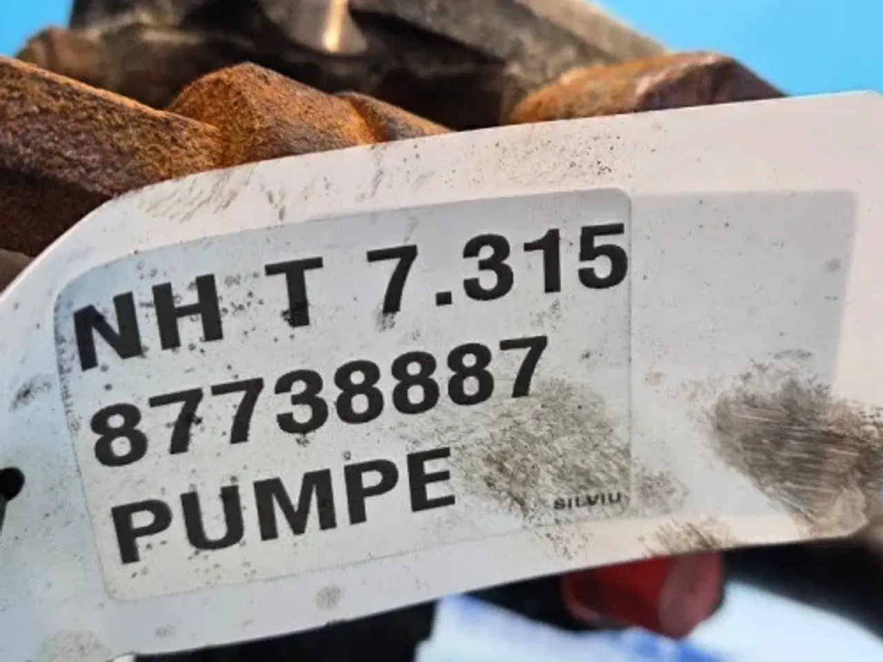 Billede 7 - New Holland T7.315 Hydraulikumpe 87738887