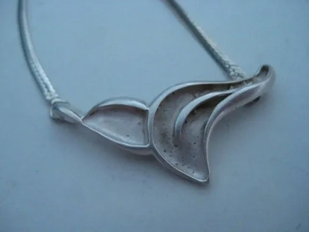 Billede 1 - Halskæde, sølv, 