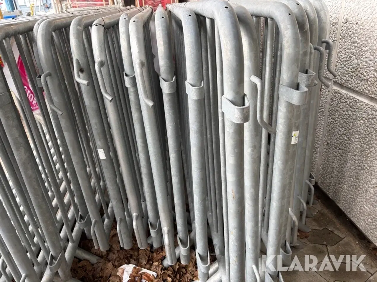 Billede 6 - Galvaniseret afspærringshegn 27 fag