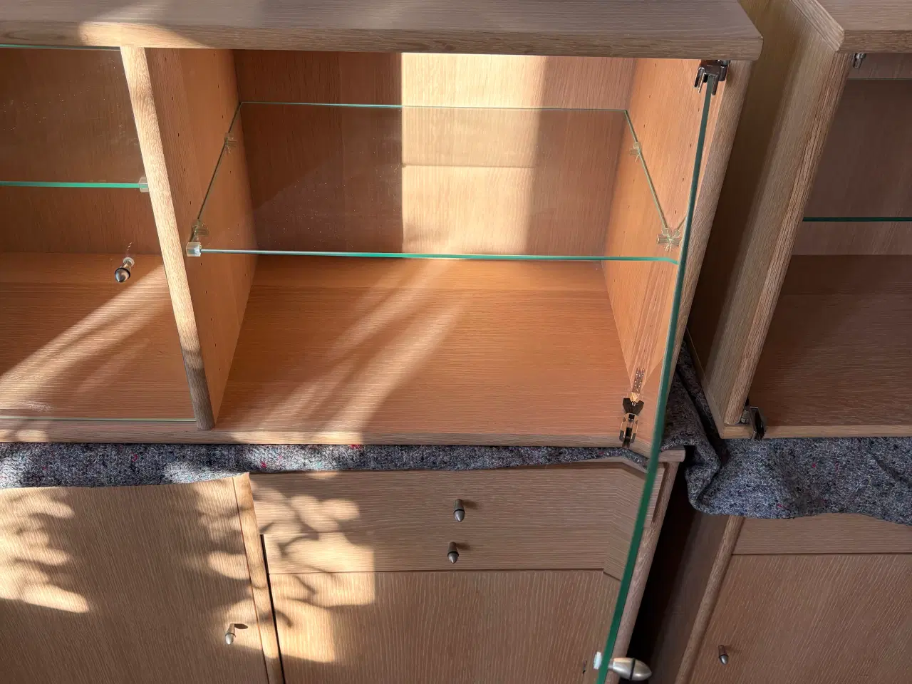 Billede 3 - Vitrineskabe 4 stk. mrk. Mistral 