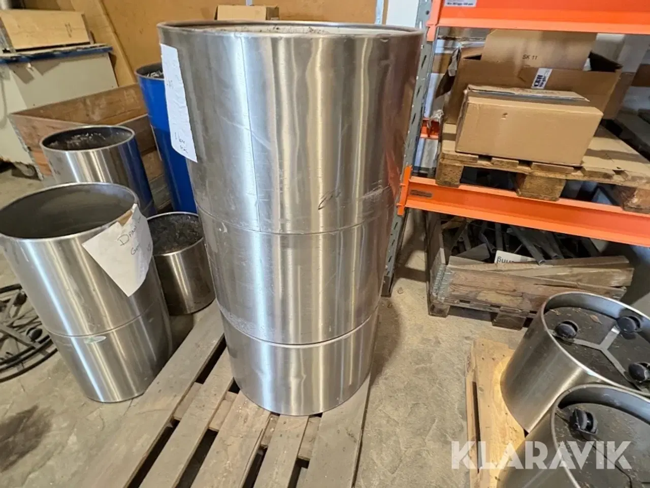 Billede 4 - Stålkrukker 16 styk - assorteret