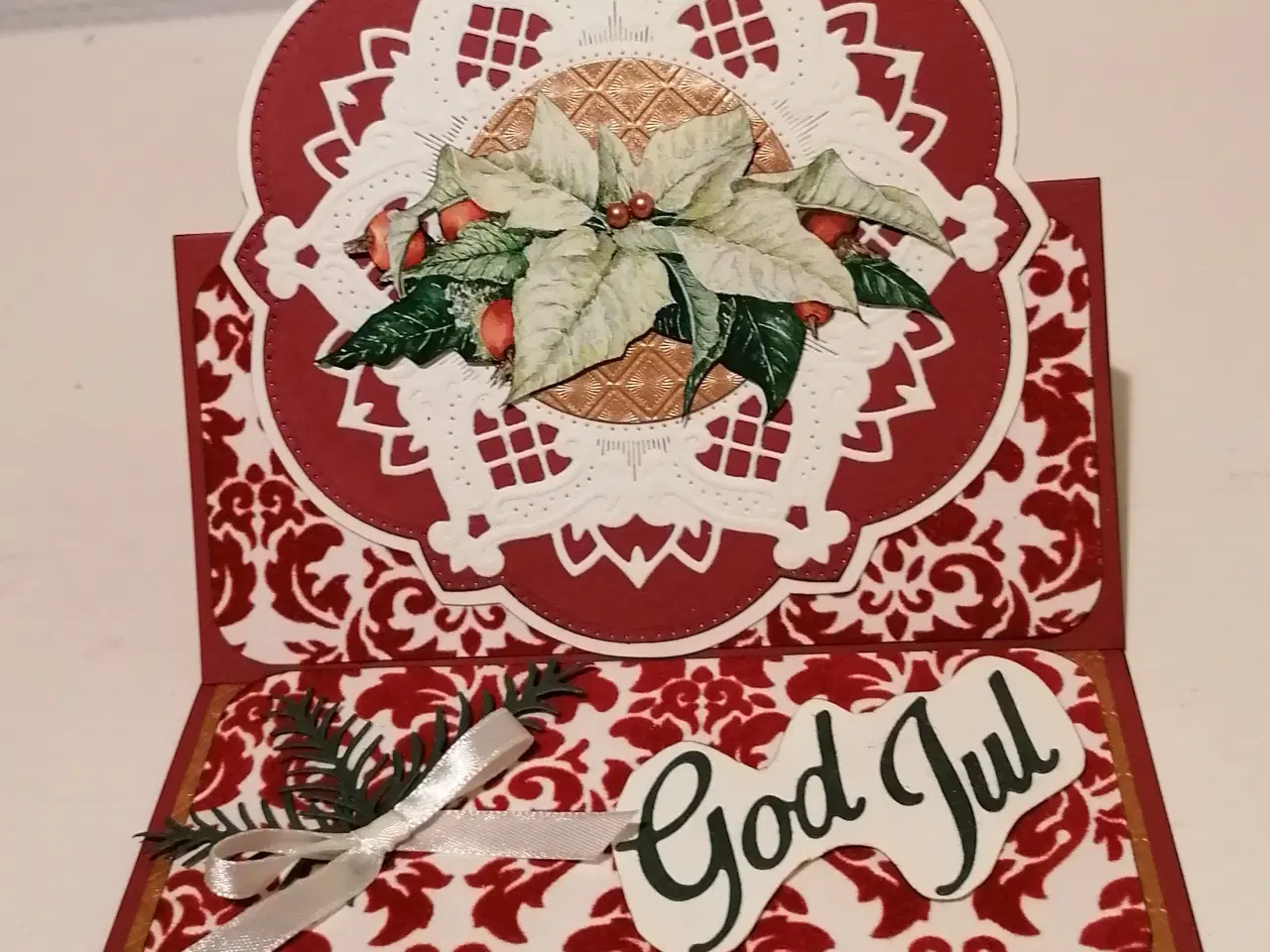 Billede 4 - Julekort til gavekort/pengelomme på sælges.