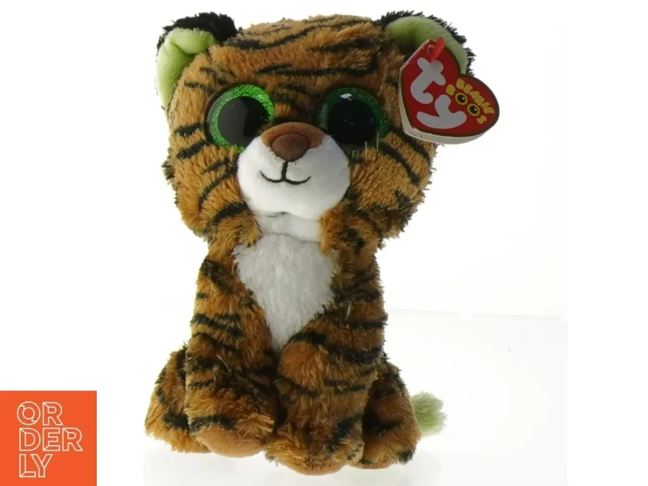 Billede 1 - Tøjdyr tiger (str. 17 x 11 cm)