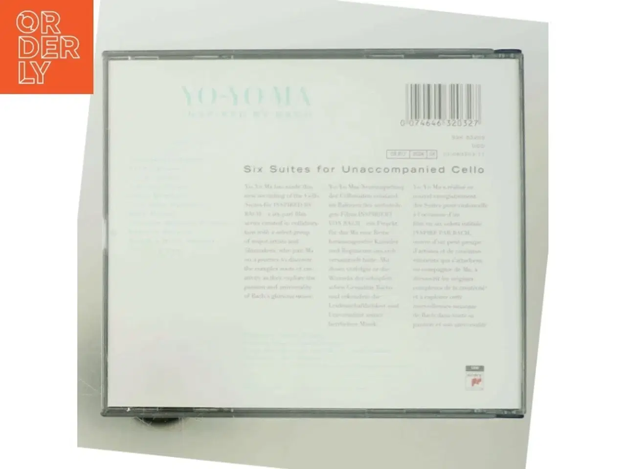 Billede 3 - The Cello Suites Inspired by Bach med Yo-Yo Ma (DVD)
