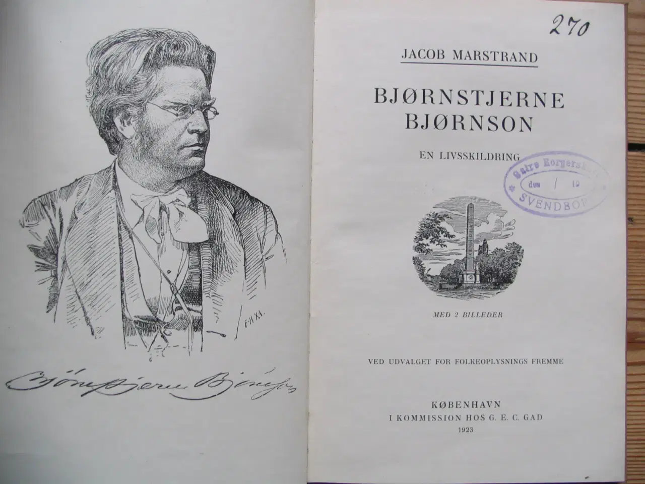 Billede 2 - Bjørnstjerne Bjørnson – en livsskildring