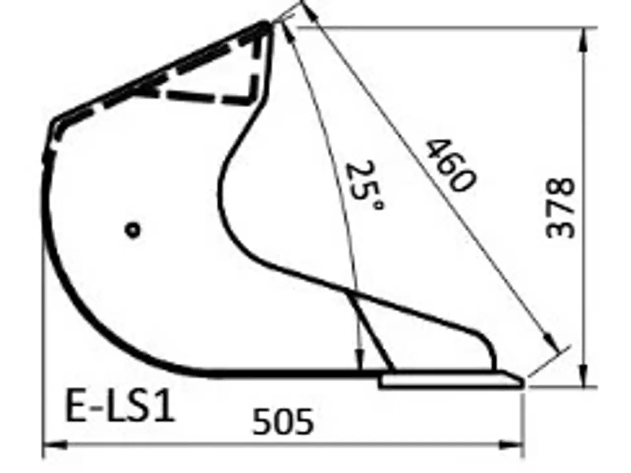 Billede 5 - JST Lerskovl E-LS1, 20-60 cm.