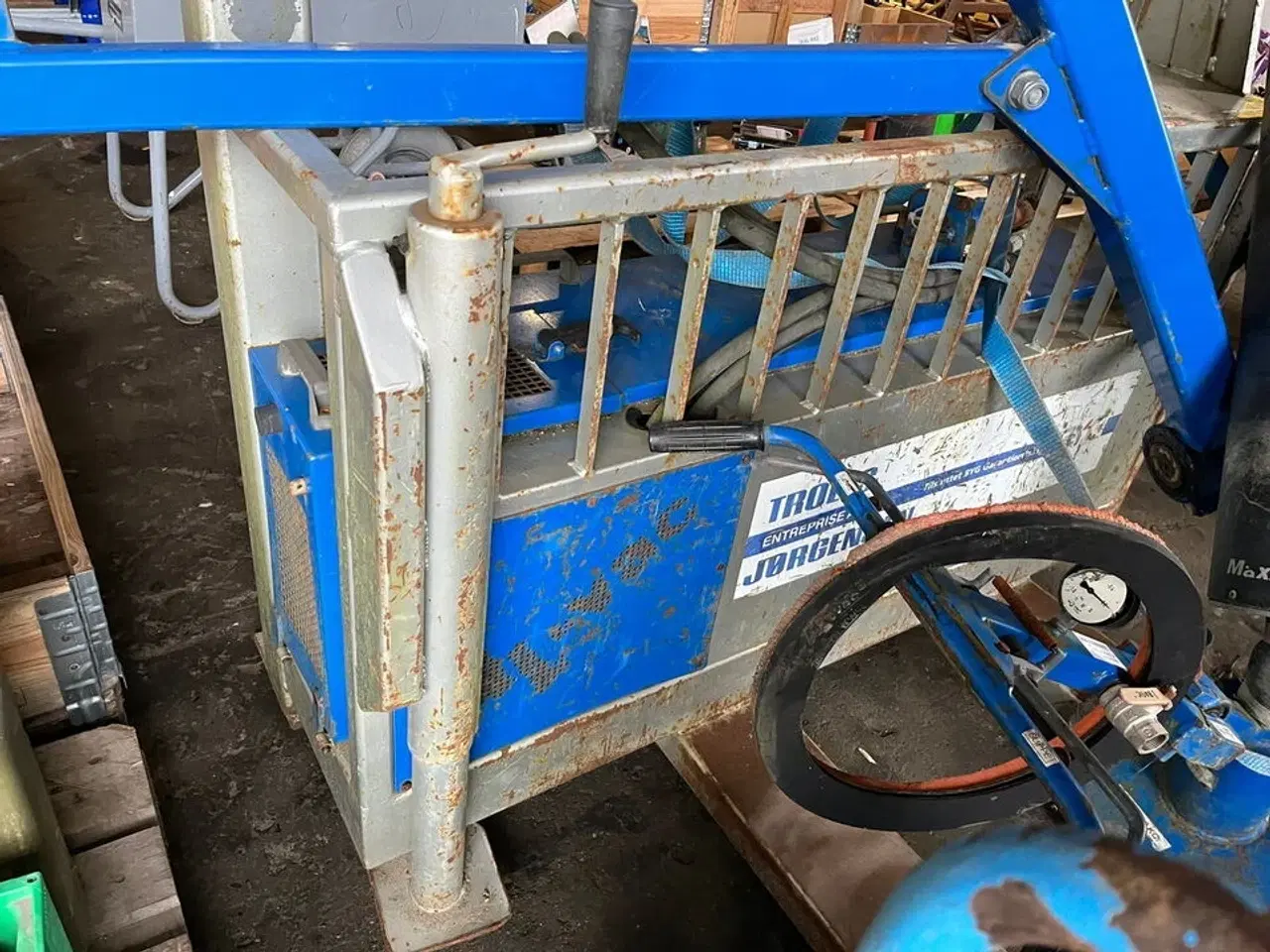 Billede 4 - Sten-flise vakuum løfter, AL-Vac 1600 løfter med palle gafler