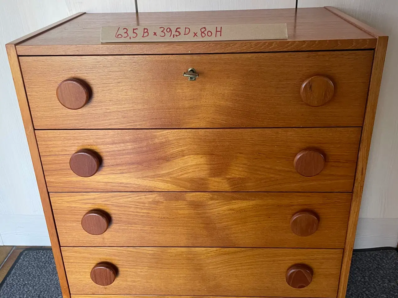 Billede 1 - Teak kommode