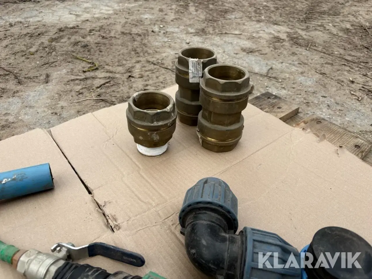 Billede 8 - Parti vand-/PE fittings og ventiler