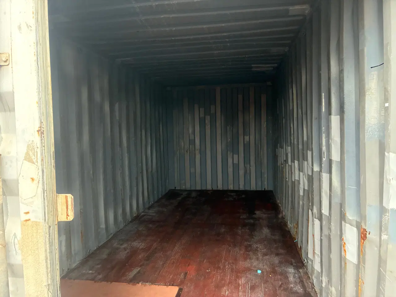 Billede 2 - 20 fods Container- ID: MSKU 716002-7