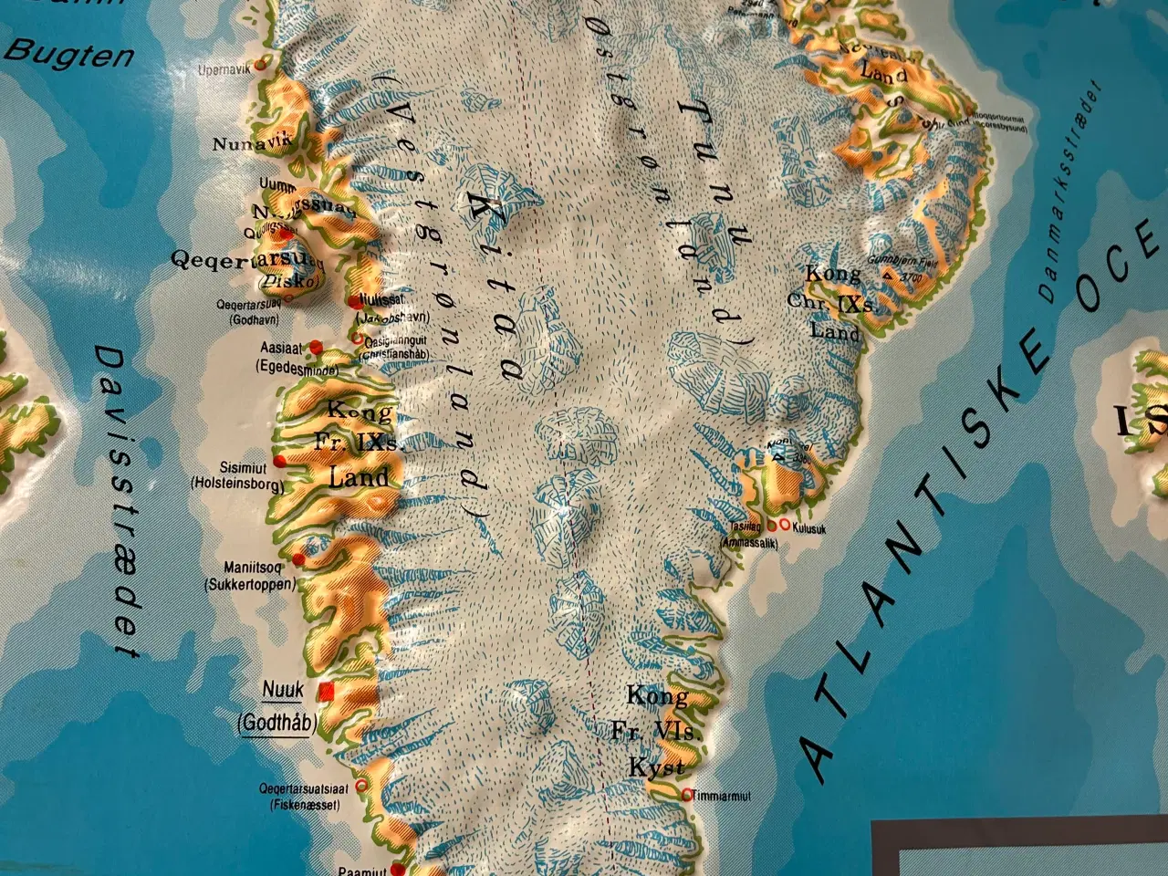 Billede 4 - 3D Danmarks kort