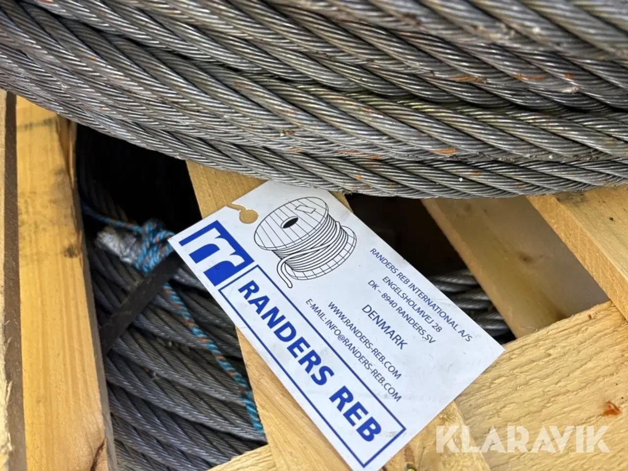 Billede 7 - Stålwire Randers reb 6x36 - 1 bundt  af 249m, 20mm