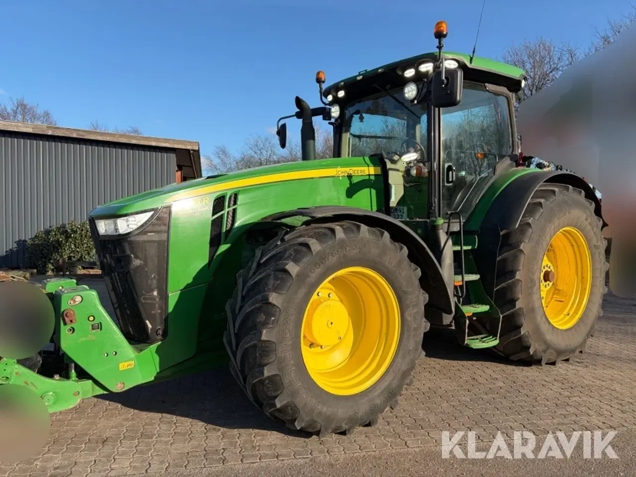 Billede 1 - Traktor John Deere 8295R med front PTO og frontlift