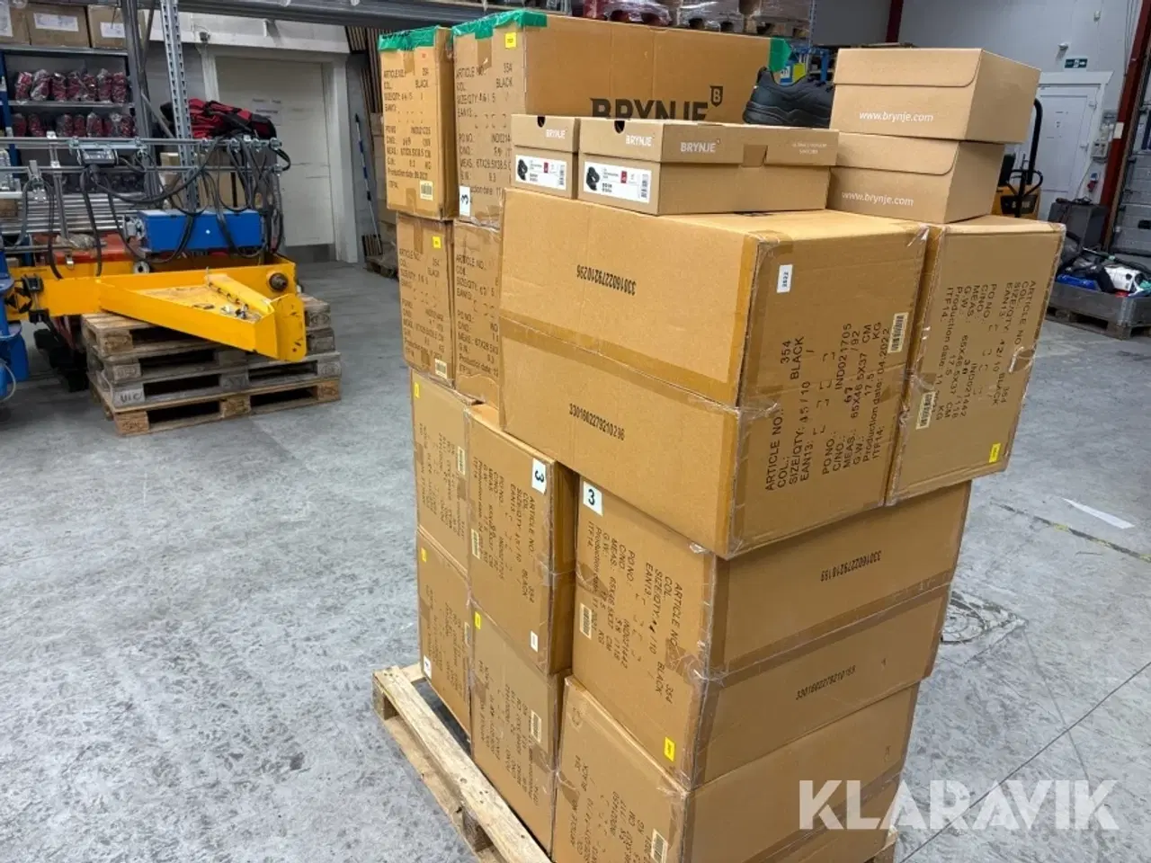 Billede 3 - Sikkerhedssko Brynje 354 - sort - 105 par i alt