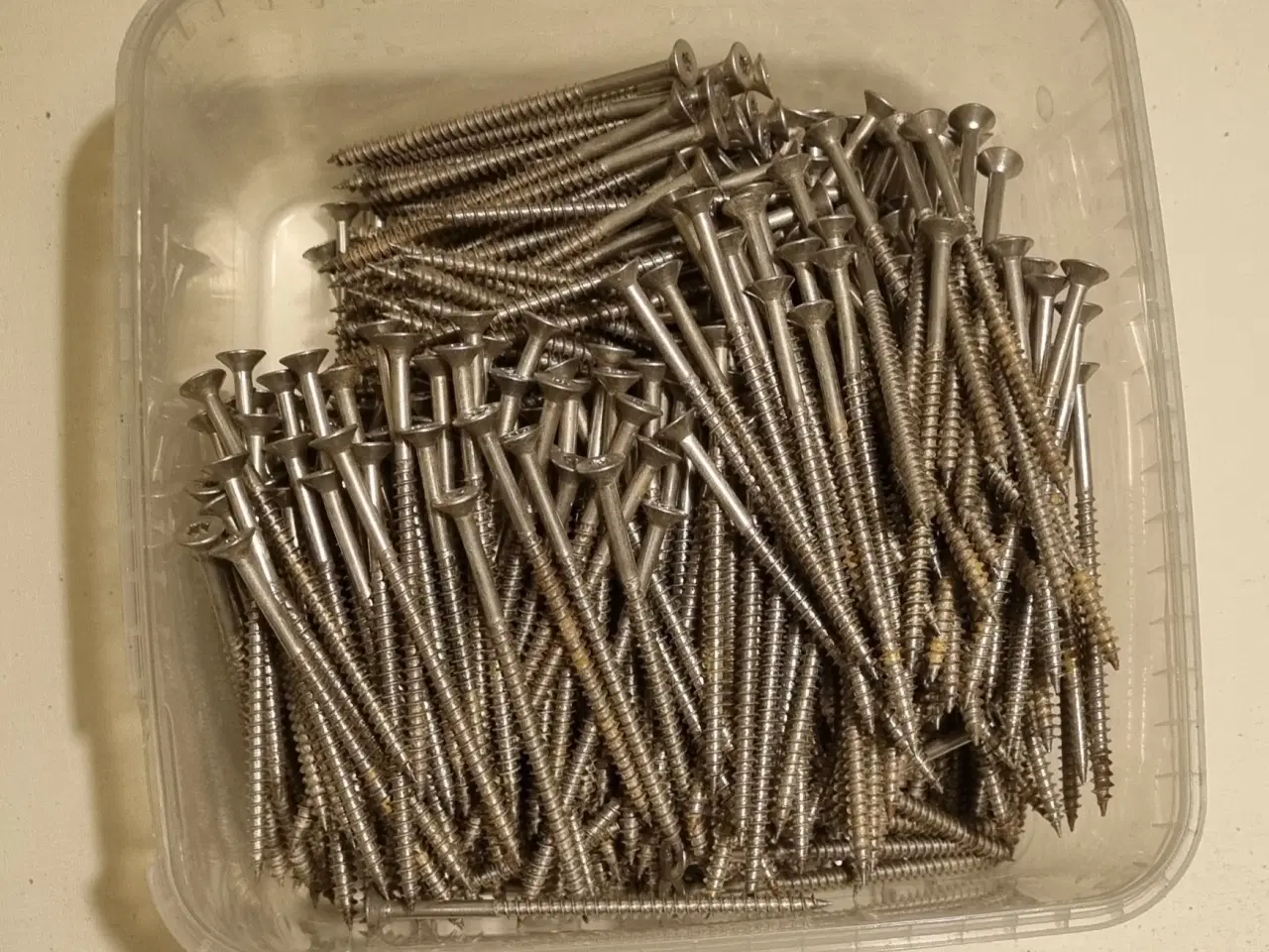 Billede 3 - Rustfri skruer 90x0.5mm 
