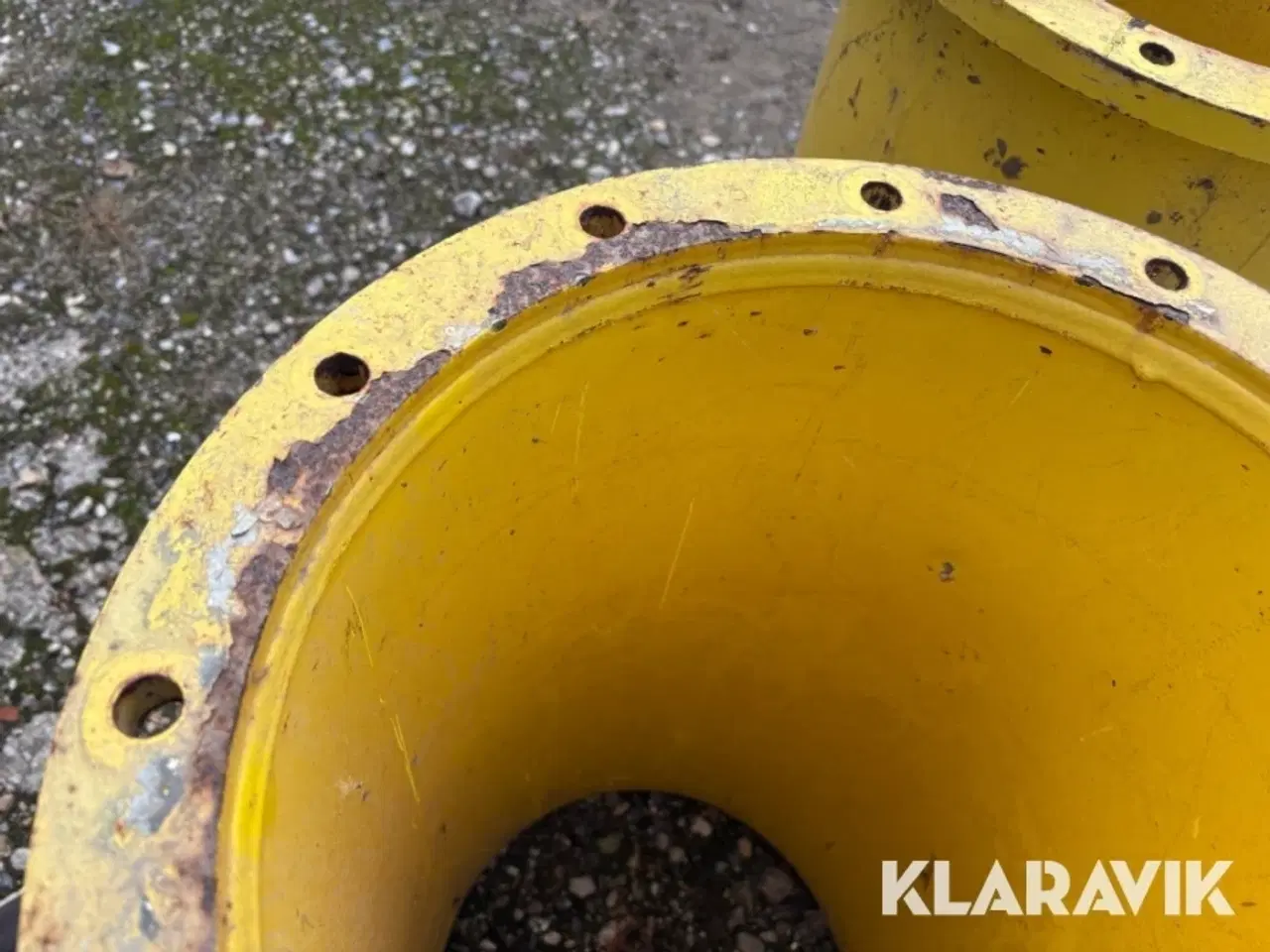 Billede 12 - Afstandsrør til traktorhjul - har siddet på en John Deere 6610