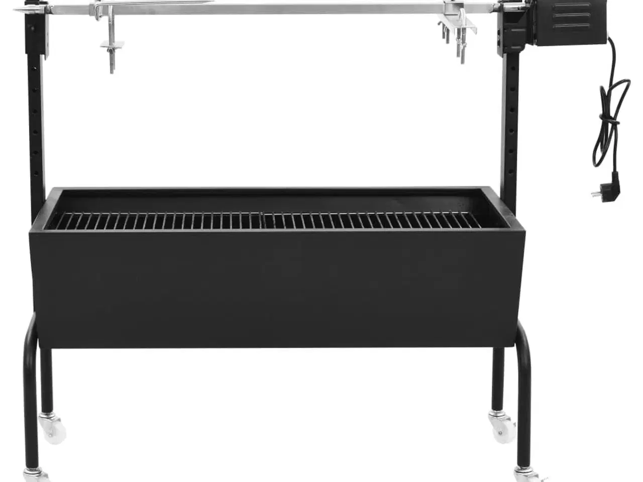 Billede 2 - Elektrisk grill med rotisserie rustfrit stål