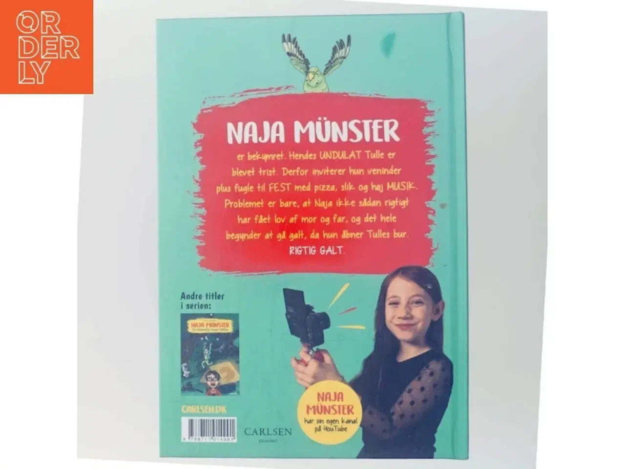 Billede 3 - Naja Münster - den store fuglefest af Line Kyed Knudsen (Bog)