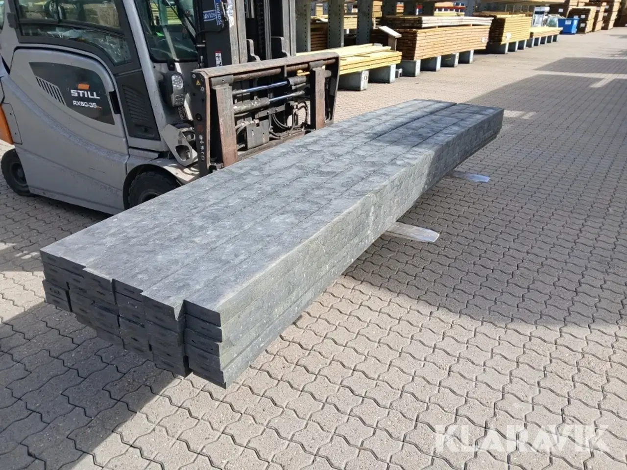 Billede 1 - Retextil planker sort fremstillet af genbrugs materiale