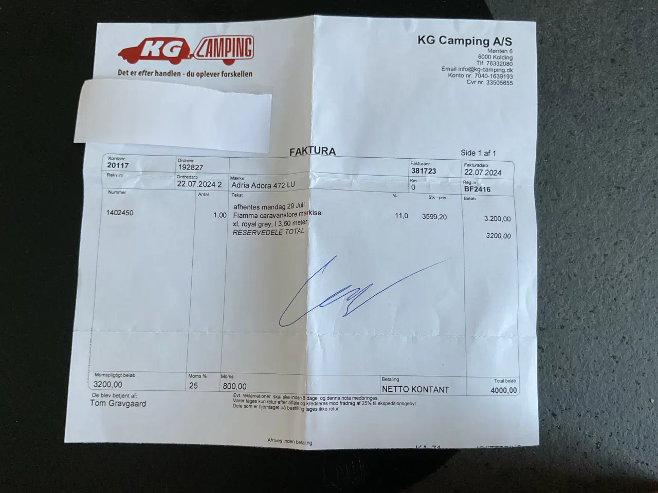 Billede 5 - Filmmakers caravanstore markise xl 3,6m