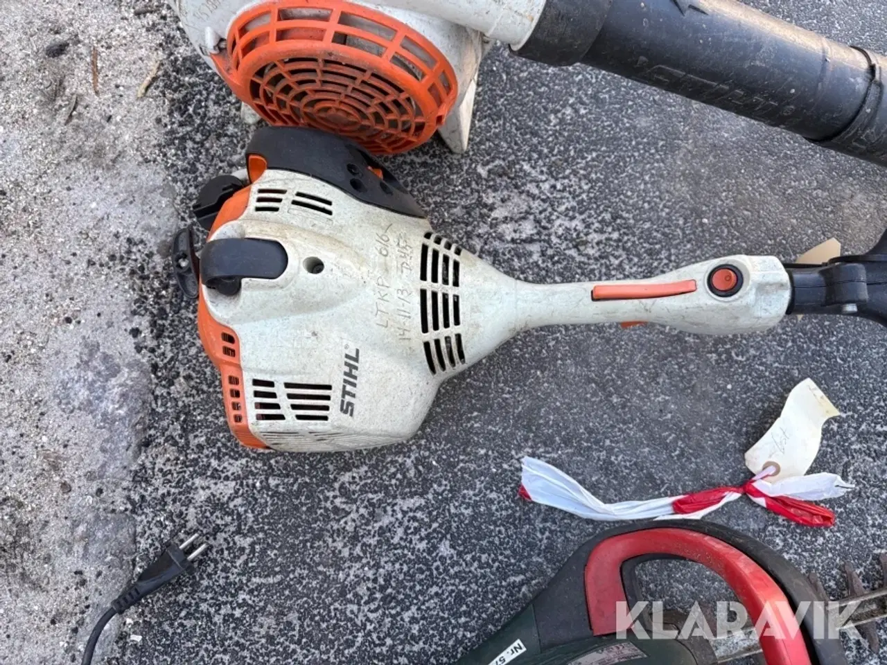 Billede 10 - Løvblæser, hækkeklipper og græstrimmer STIHL,metabo