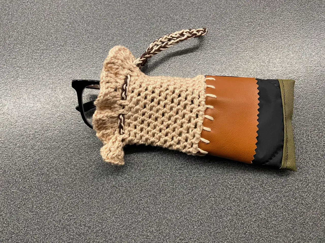 Billede 2 - Elegant Brilleetui håndkraft