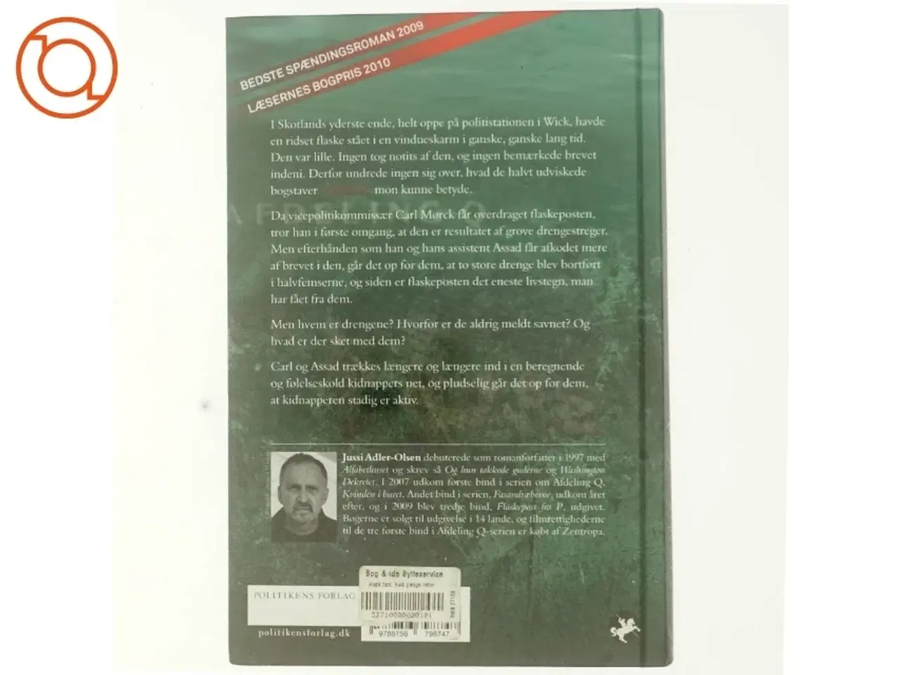 Billede 3 - Flaskepost fra P af Jussi Adler-Olsen (Bog)