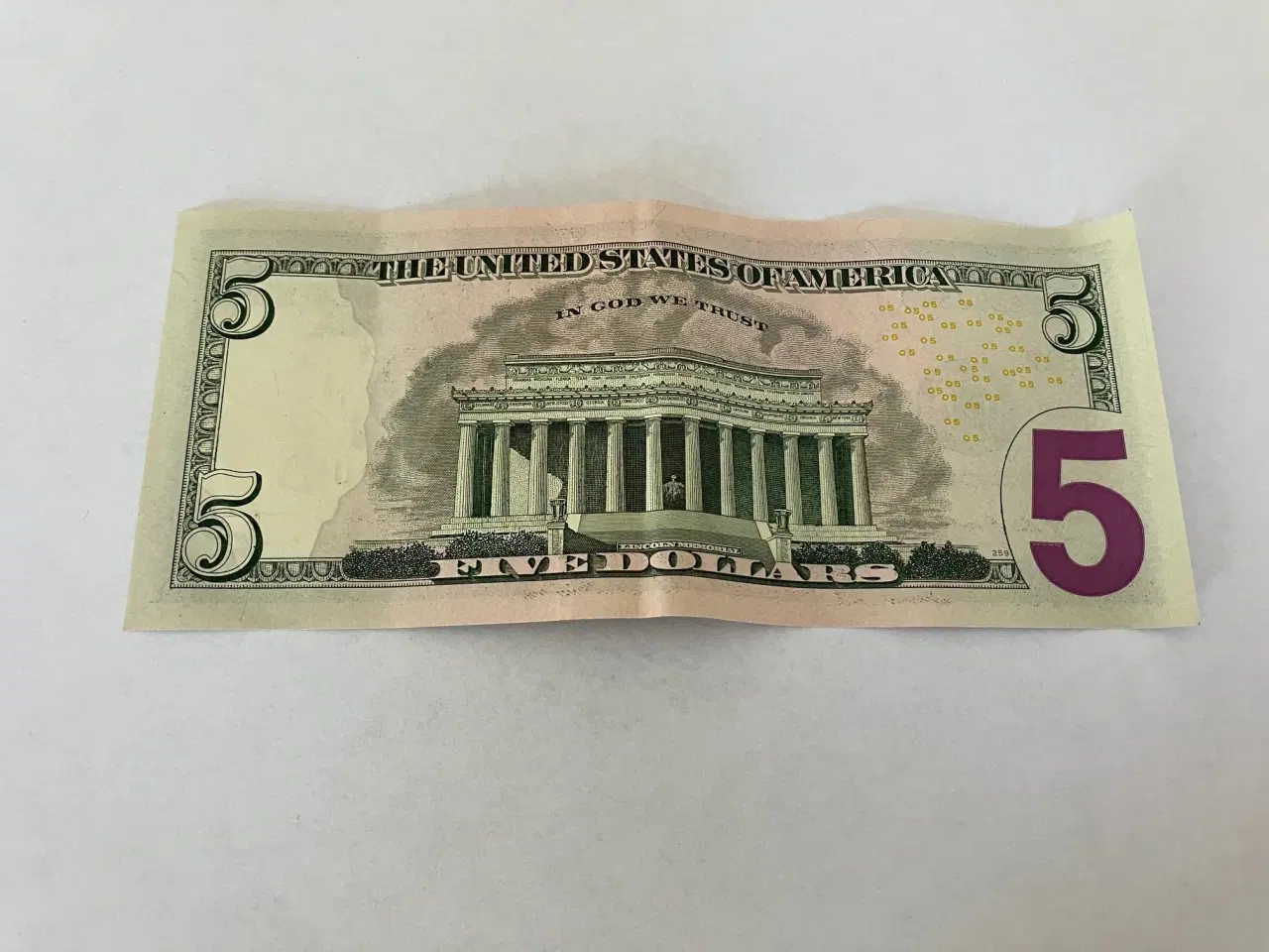 Billede 2 - Five Dollars USA 2013