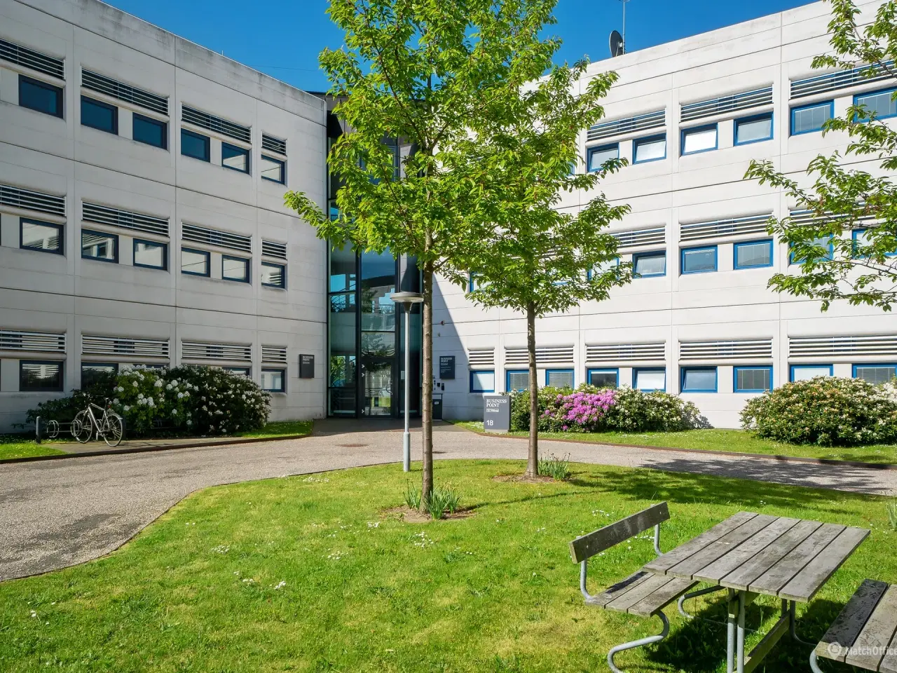 Billede 10 - Kontorfællesskab ud til åbne grønne arealer