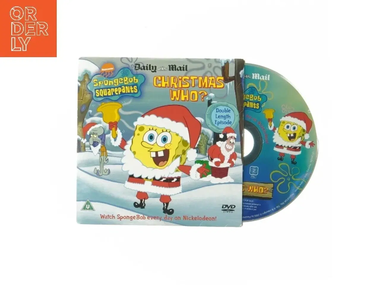 Billede 2 - Spongebob Squarepants Christmas Who DVD fra Nickelodeon (str. 12,5x12,5 cm)