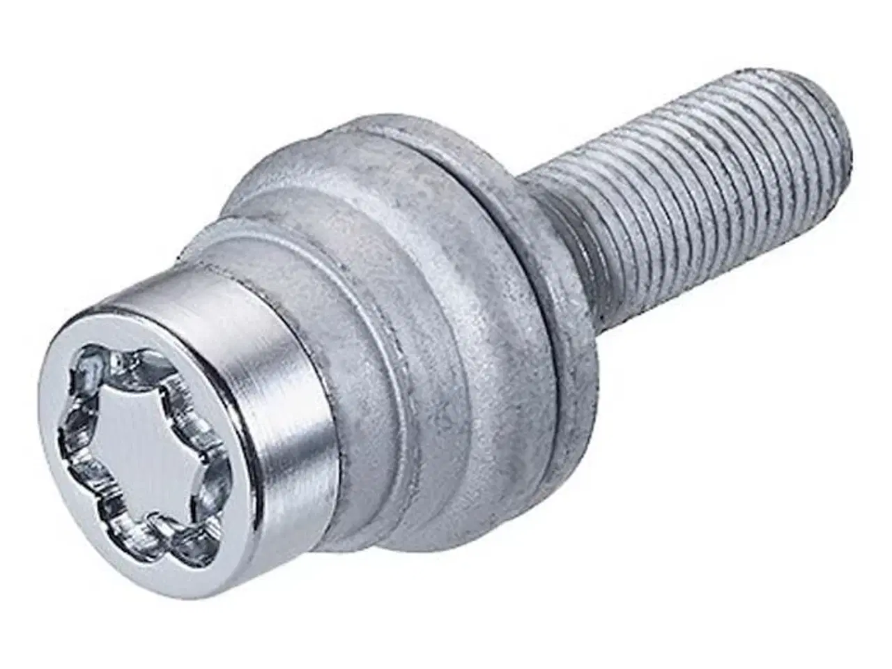 Billede 1 - Mcgard låsebolt m12x1.25 flad krom