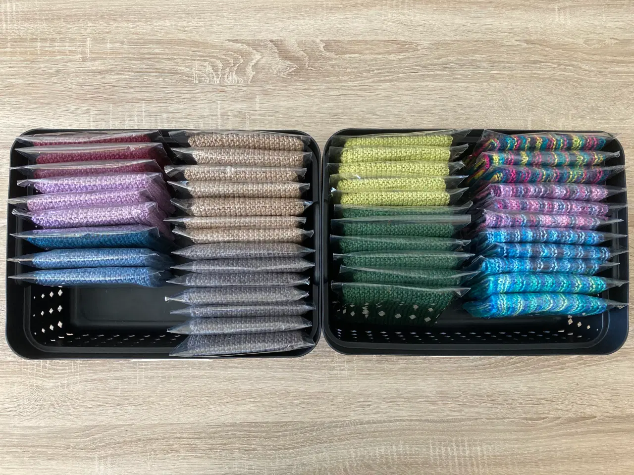 Billede 1 - Strikkede karklude, 100% bomuld