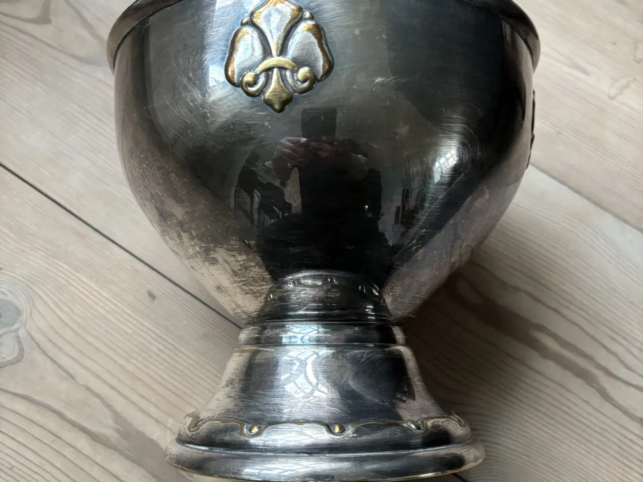 Billede 2 - Retro antik 2 tårnet ATLA sølvpokal 