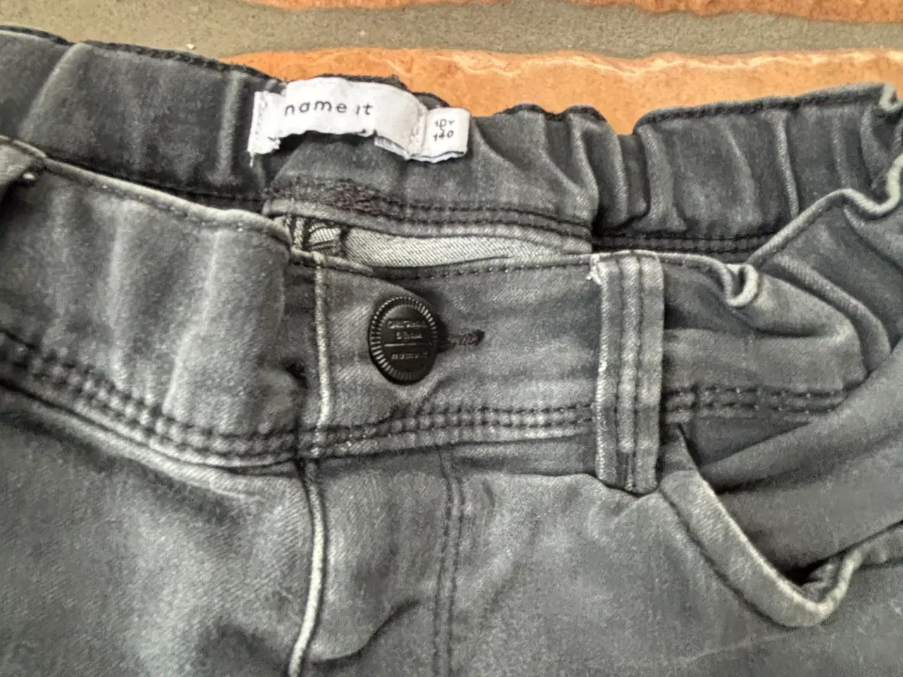 Billede 7 - Sort/grå Name it bukser str. 140