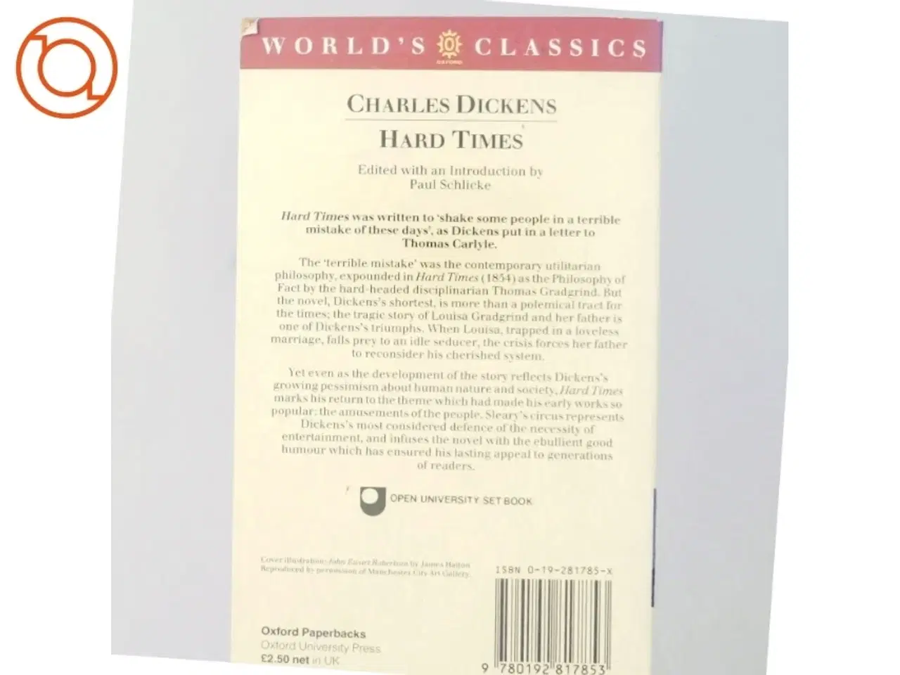 Billede 3 - Hard Times af Charles Dickens (Bog)