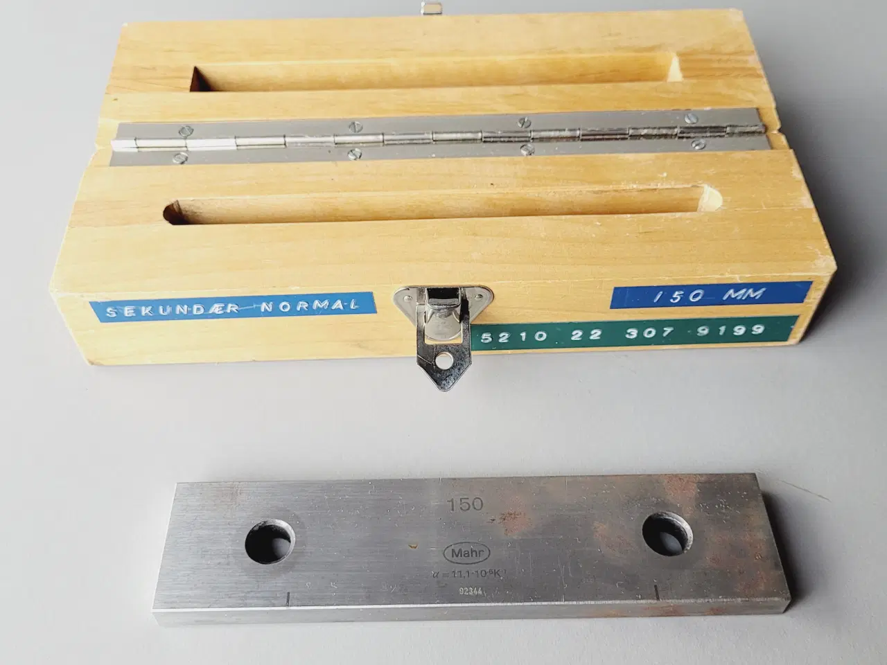 Billede 8 - ⭐️· Mahr Præcisionsmåleblok 150 mm – Sekundær Norm