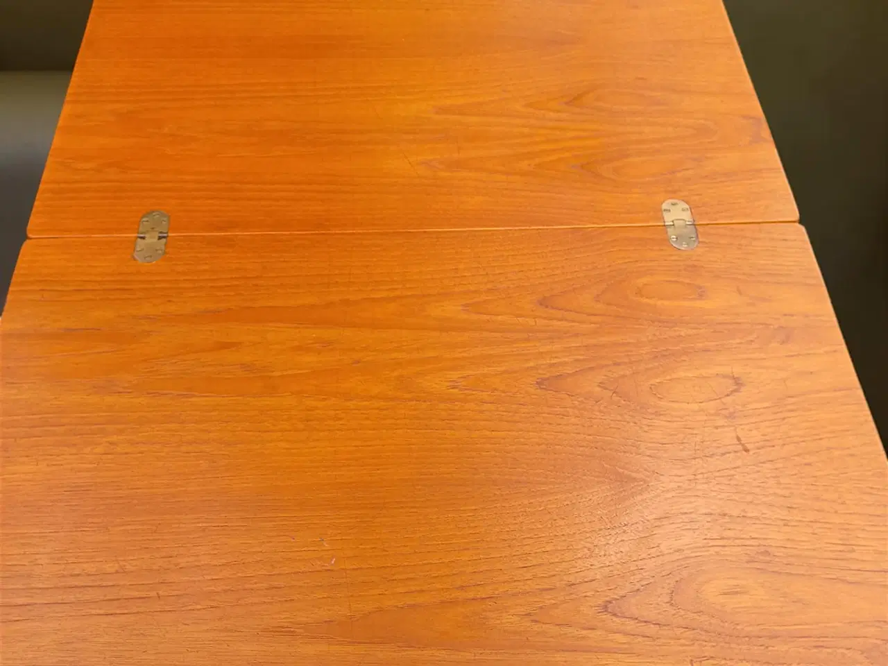 Billede 12 - Multifunktionsbord i teak/eg – foldbart