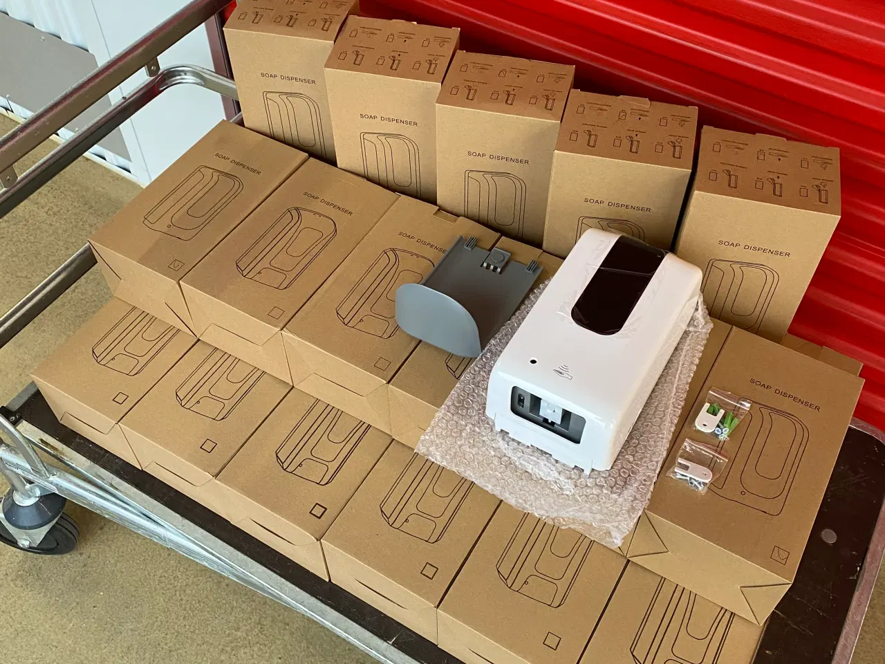 Billede 1 - håndsprit (gel) / sæbedispenser (gel) med sensor