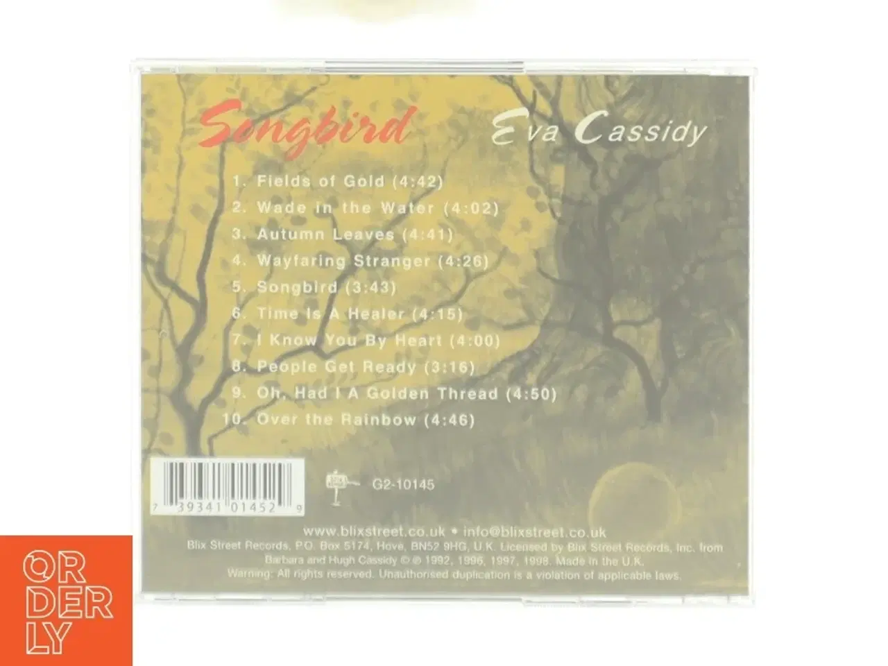 Billede 2 - Eva Cassidy - Songbird CD fra Blix Street Records