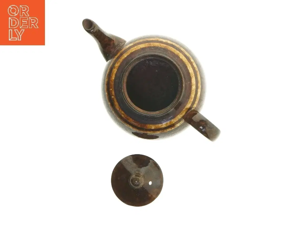 Billede 5 - Vintage keramisk tekande (str. Ø 13x13 cm)