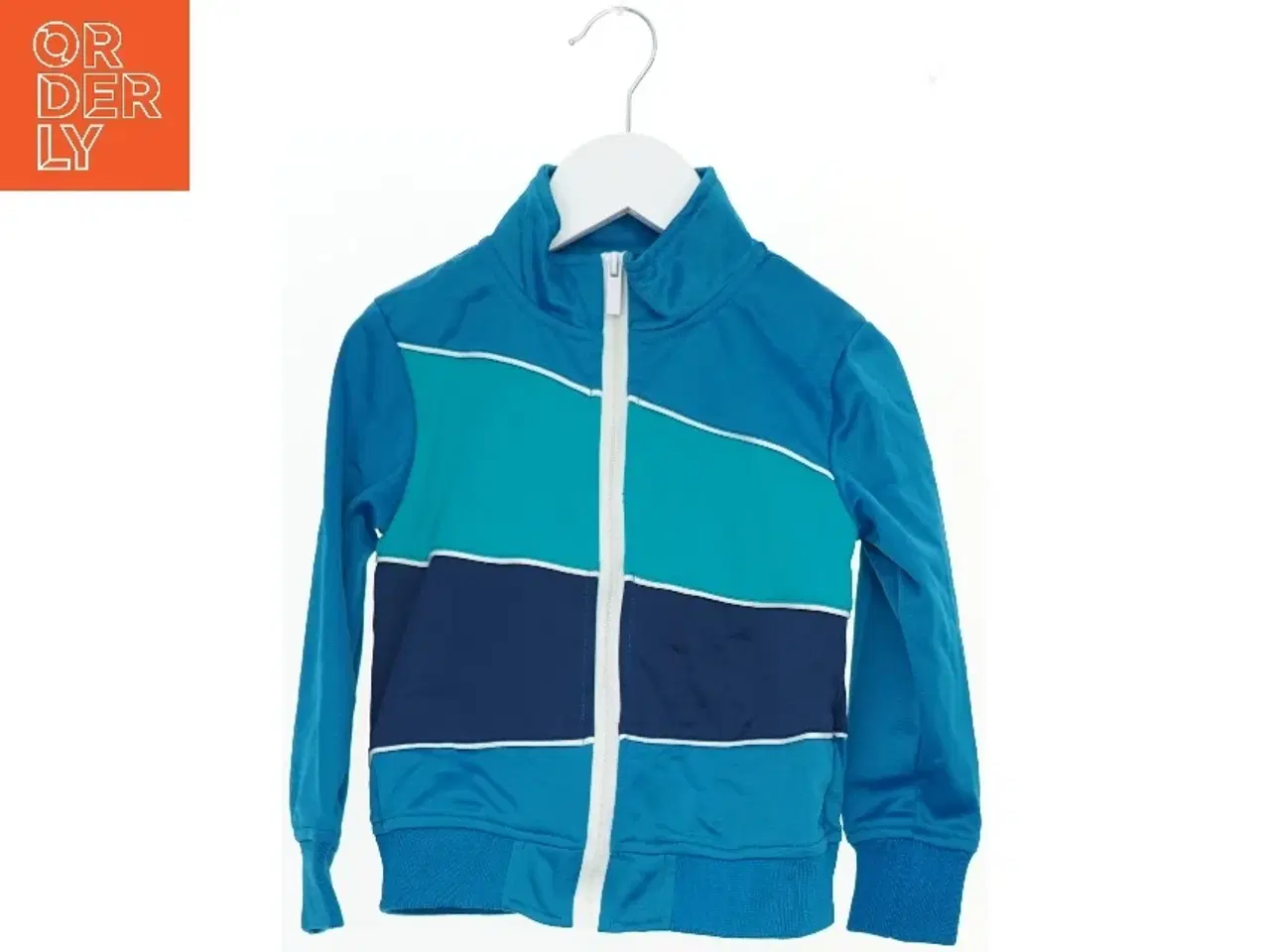 Billede 1 - UV-bluse med lynlås fra Mads & Mette (str. 104)